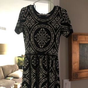 Scoop neck dress